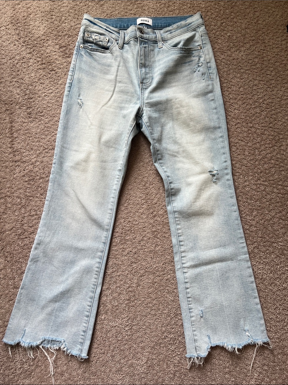 Pistola High Rise Crop Boot Jeans
